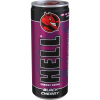 Напиток энергетический HELL Black Cherry 250 мл