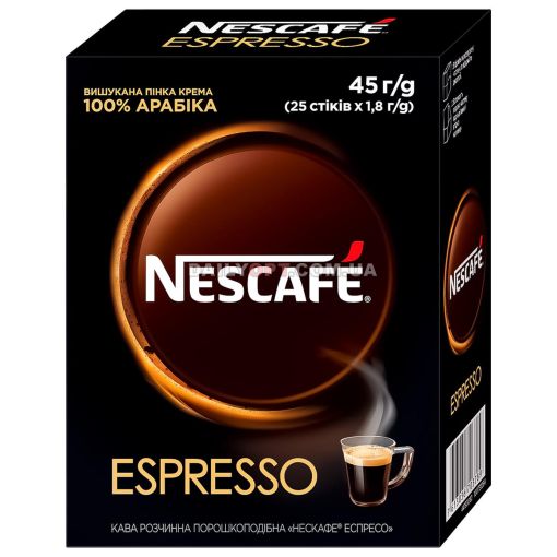 Кофе растворимый Nescafe Espresso в стиках 25 шт х 1.8 г