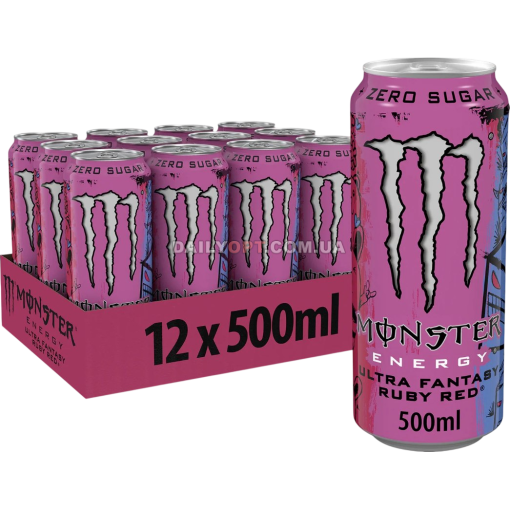 Напиток энергетический Monster Ruby Red 500 мл