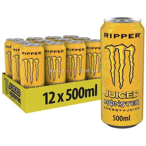 Напій енергетичний Monster Energy Juiced Ripper 500 мл