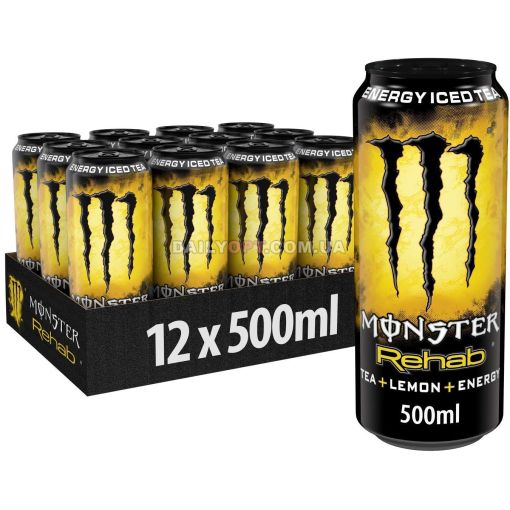 Напій енергетичний Monster Energy Rehab Lemon 500 мл
