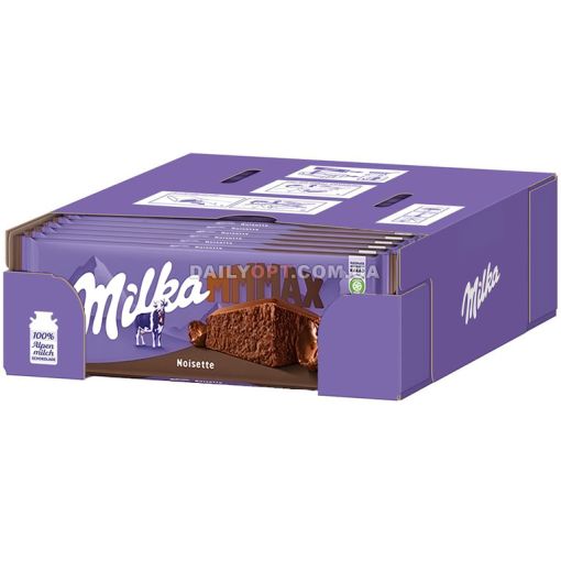 Шоколад Milka Noisette горіховий крем 270 г