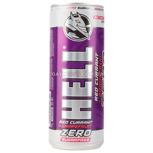 Напій енергетичний HELL Red Currant Grapefruit Zero 250 мл