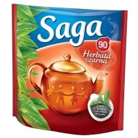 Чай в пакетиках черный Saga Herbata 100 х 2 г