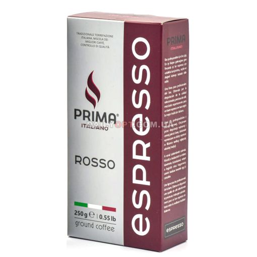 Кава мелена Prima Italiano Rosso 250г