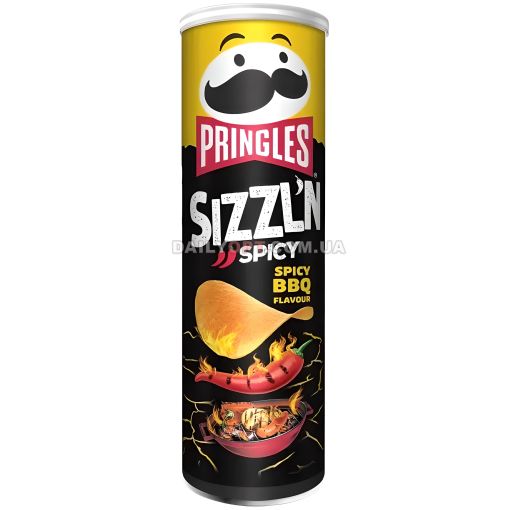 Чипси Pringles Flame Spicy BBQ 160 г